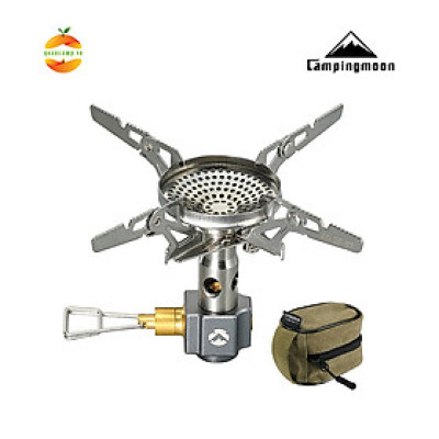 Bếp gas dã ngoại xếp gọn Campingmoon XD-2-NE 3.300W (có túi đựng)