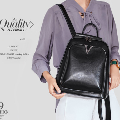Balo nữ 100% da thật hàng cao cấp phong cách cá tính mới