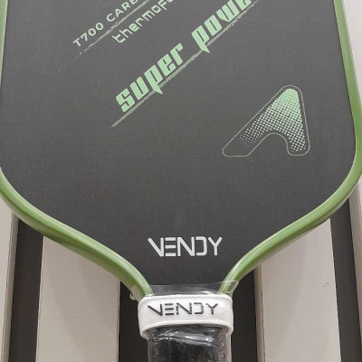Vợt Tập Pickleball VENDY Super Power T700 Carbon Fiber 16mm Thermofoamed - Hàng Chính Hãng (1 Cái)