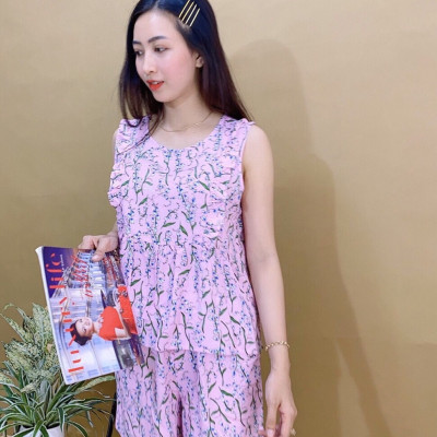  Đồ bộ lanh Thái short có bigsize hàng đẹp