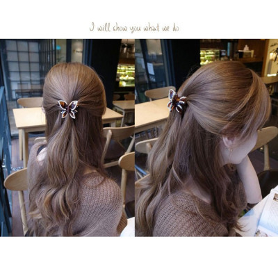 Kẹp càng cua hàn quốc NASI hình bướm dễ thương chất liệu cao cấp bền đẹp kẹp tóc cute nữ phụ kiện tóc