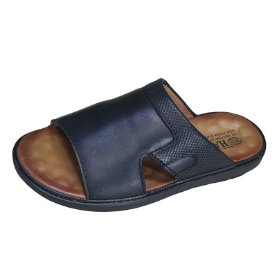 Dép Nam Quai Ngang TiTi ĐÔ Da Bò Thật Cao Cấp DNA2184