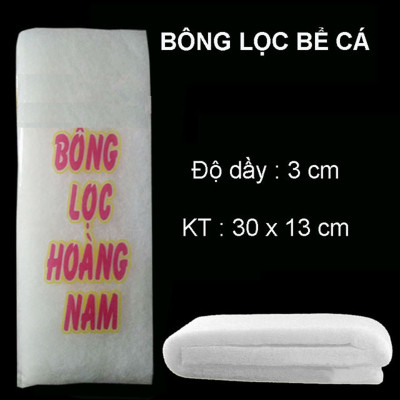 2 Xốp Lọc 90x30cm & 6 Bông Lọc 60x13cm | Vật Liệu Lọc Nước Hồ Cá Hiệu Quả