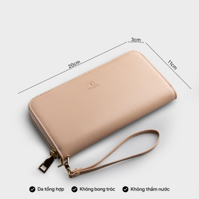 Ví Yuumy (  Thời trang nữ kiểu cầm tay dáng dài - Ví da Seasand YV60 )