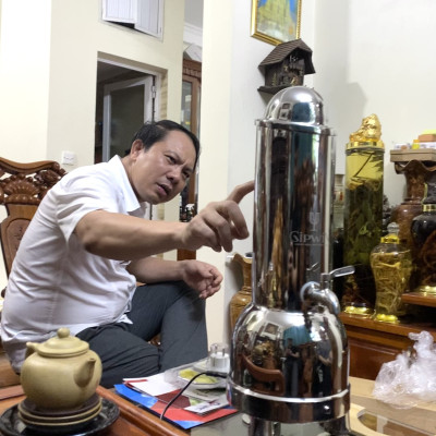 Máy lão hóa rượu và khử độc rượu GIPWIN 1.8L - Hàng chính hãng