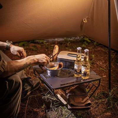 Bàn kệ để củi dã ngoại đa năng Campingmoon T-285A