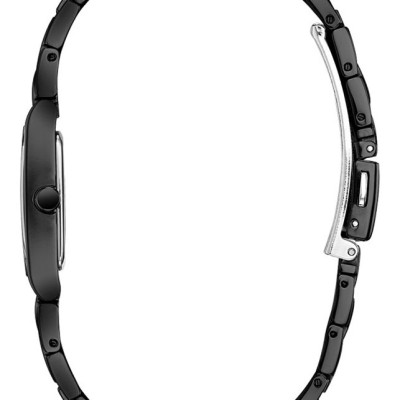 Đồng Hồ Nữ Citizen Đính Kim Cương Dây Thép Không Gỉ EG7055-51E - Mặt Đen