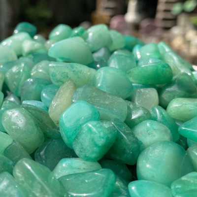 1000gr Đá Thạch Anh Xanh Vụn NHASAN Lựa Chọn Hoàn Hảo Cho Trang Trí & Phong Thủy