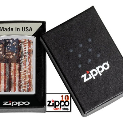 Bật lửa ZIPPO 49779 Americana Design - Chính hãng 100%