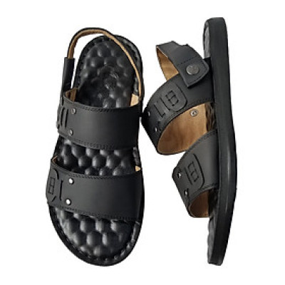 Giày sandal nam da bò thật BIGGBEN cao cấp SD121