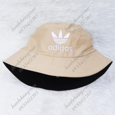 Nón tai bèo thêu 2 mặt thêu hình 3 lá độc đáo thời trang, cá tính phù hợp cho cả nam và nữ