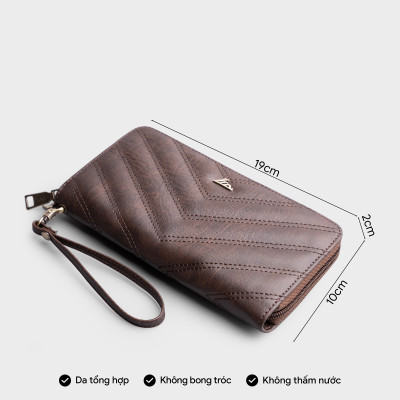 Ví Lata ( Thời trang nữ dáng cầm tay dáng dài - Ví da VN61 )