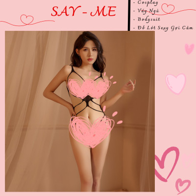 Bộ Bodysuit Lưới Toàn Thân Xẻ Đáy Táo Bạo, Tôn Dáng Tối Đa Và Khơi Gợi Sự Quyến Rũ Tự Nhiên C036