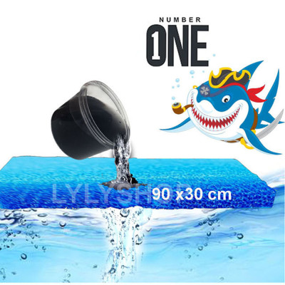 2 Xốp Lọc 90x30cm & 6 Bông Lọc 60x13cm | Vật Liệu Lọc Nước Hồ Cá Hiệu Quả
