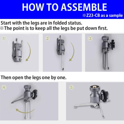 Phụ kiện giá đỡ bếp ga dã ngoại Campingmoon Z23-OD