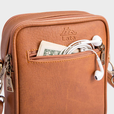 Túi Lata ( Thời trang nữ đi chơi size 17 - Túi đeo chéo da HN91 )