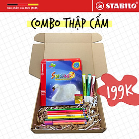 [GIÁ SỐC 199K] Combo THẬP CẨM 12 món sản phẩm STABILO