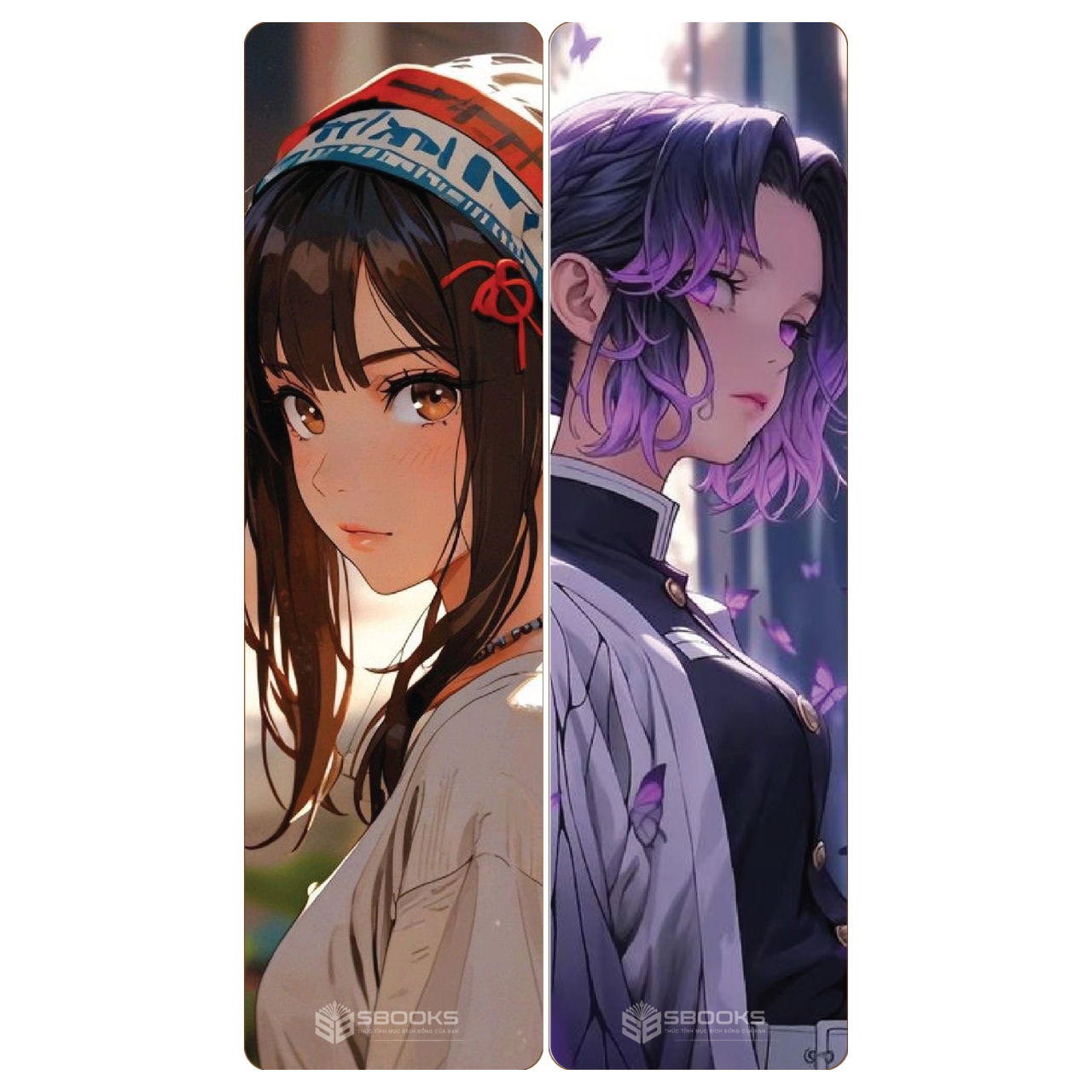 10 Cái Bookmark Kẹp Sách, Dấu Trang Hoạ Tiết Anime - SBOOKS