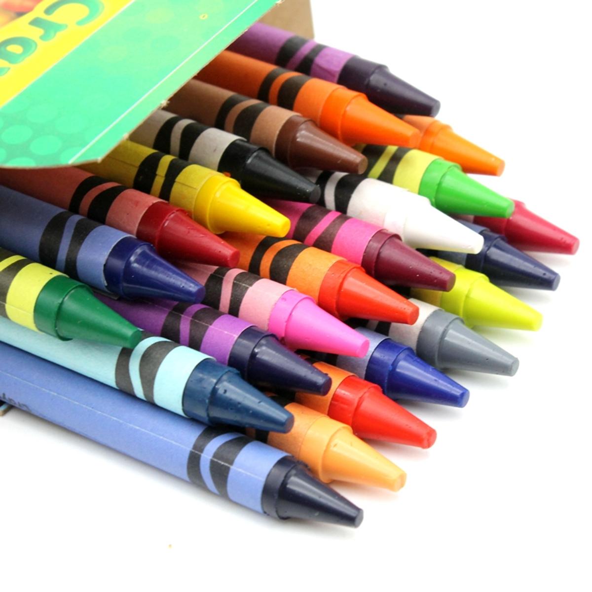 Hộp 24 Bút Sáp Màu Crayon - Crayola 523024