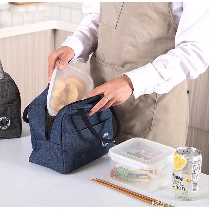Túi giữ nhiệt nóng , lạnh cao cấp , đựng hộp cơm trưa văn phòng , 3 lớp chống thấm , chống sốc có quai xách chắc chắn ,giữ nguyên hương vị của thức ăn ,nước uống