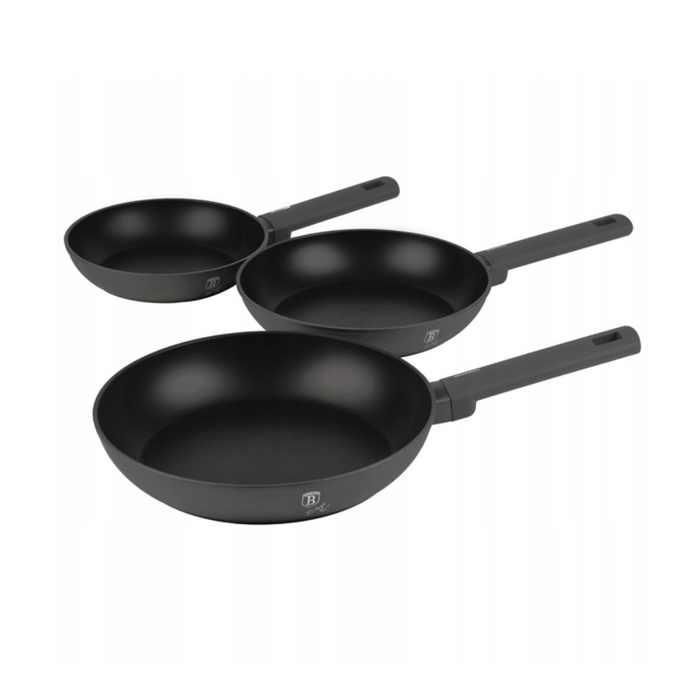 Chảo rán Berlinger Haus BH/8113 24cm màu than đen – Antracit Collection Hàng chính hãng