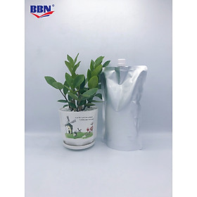 Túi  nhôm đáy đứng có vòi đựng chất lỏng 500ml 100 túi 