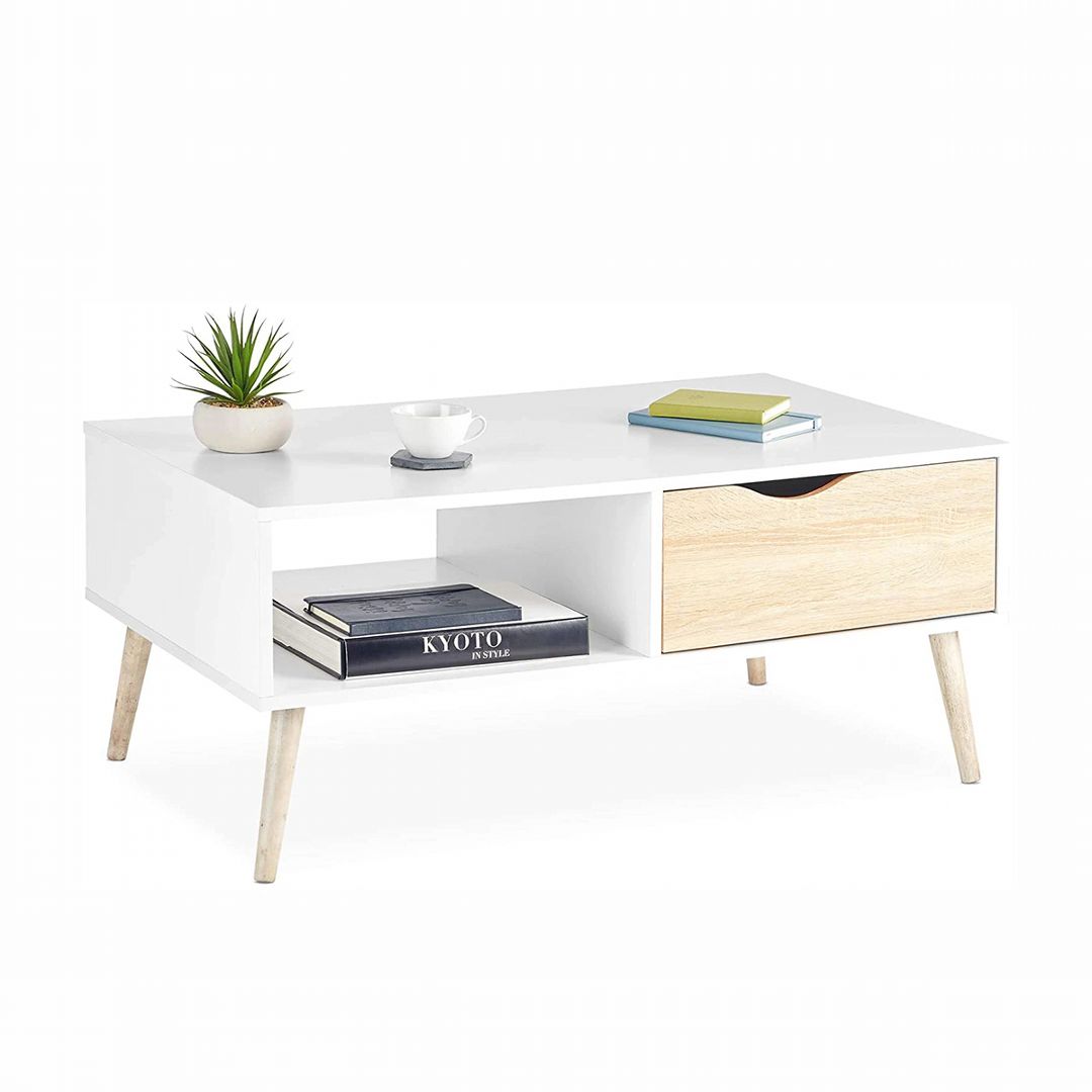 Bàn sofa phòng khách nhỏ gọn SMLIFE Camelot