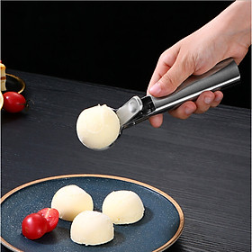 Dụng cụ múc kem, và trái cây inox - 18cm, 79g
