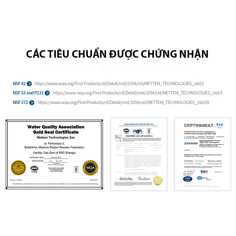 Hệ Thống Lọc Nước Máy Tiêu Chuẩn Barrier Expert Standard BA-EXP-ST - Hàng chính hãng