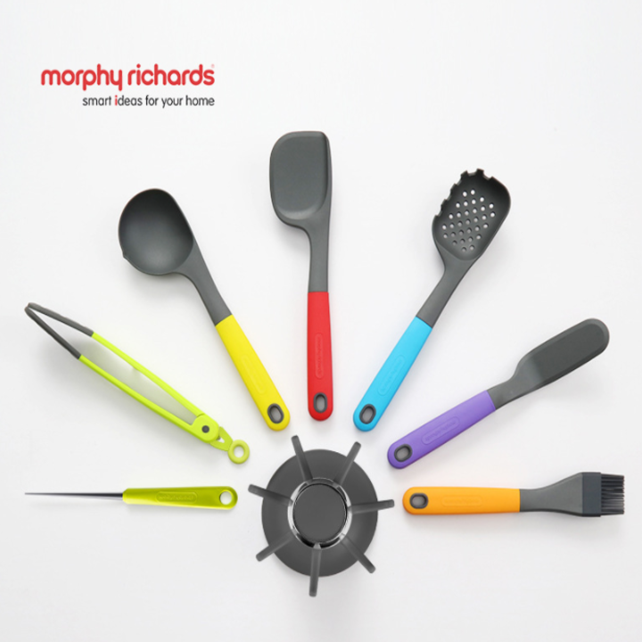Bộ dụng cụ nhà bếp 7 món Morphy Richards RM1032 - Chất liệu cao cấp chịu nhiệt độ cao - Hàng Nhập Khẩu