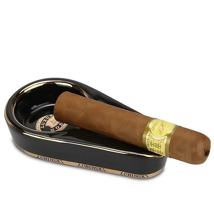 Gạt tàn 1 cigar ashtray Luxury chất liệu sứ