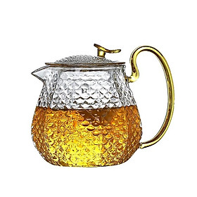 Ấm rót lọc thuỷ tinh 600ml