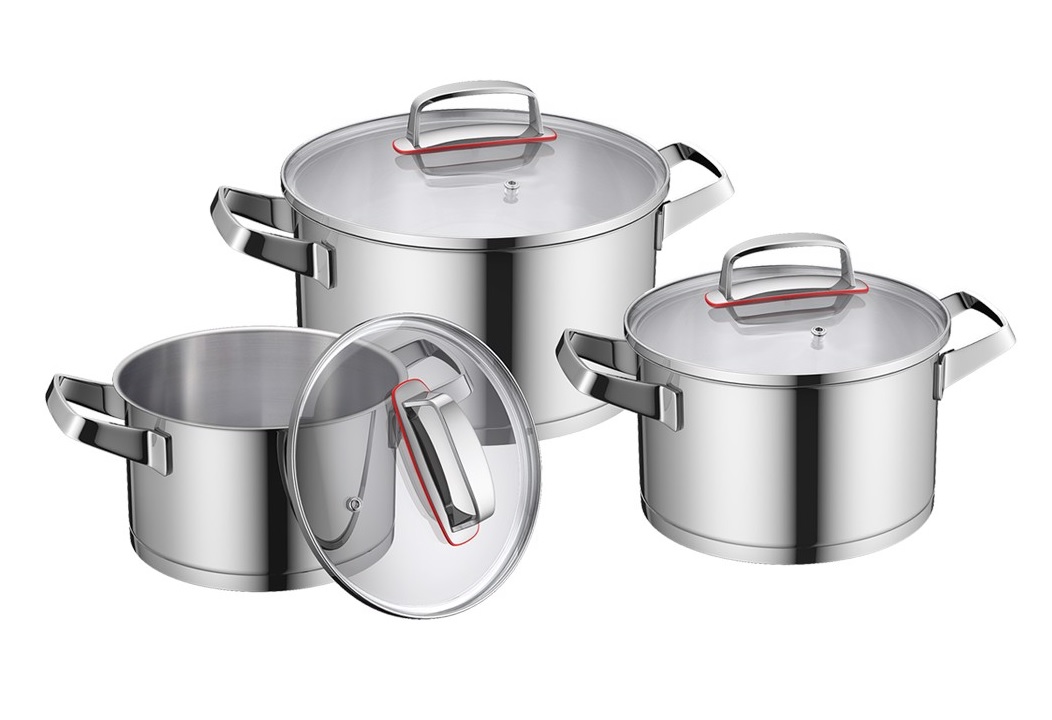 BỘ NỒI INOX EUROSUN MC1805-VISIONS - HÀNG CHÍNH HÃNG