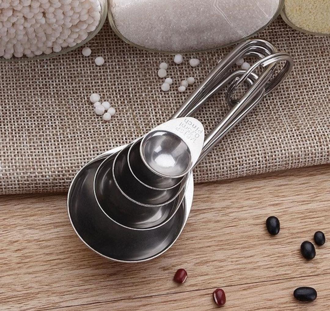 Combo bộ thìa đong inox 5 chiếc