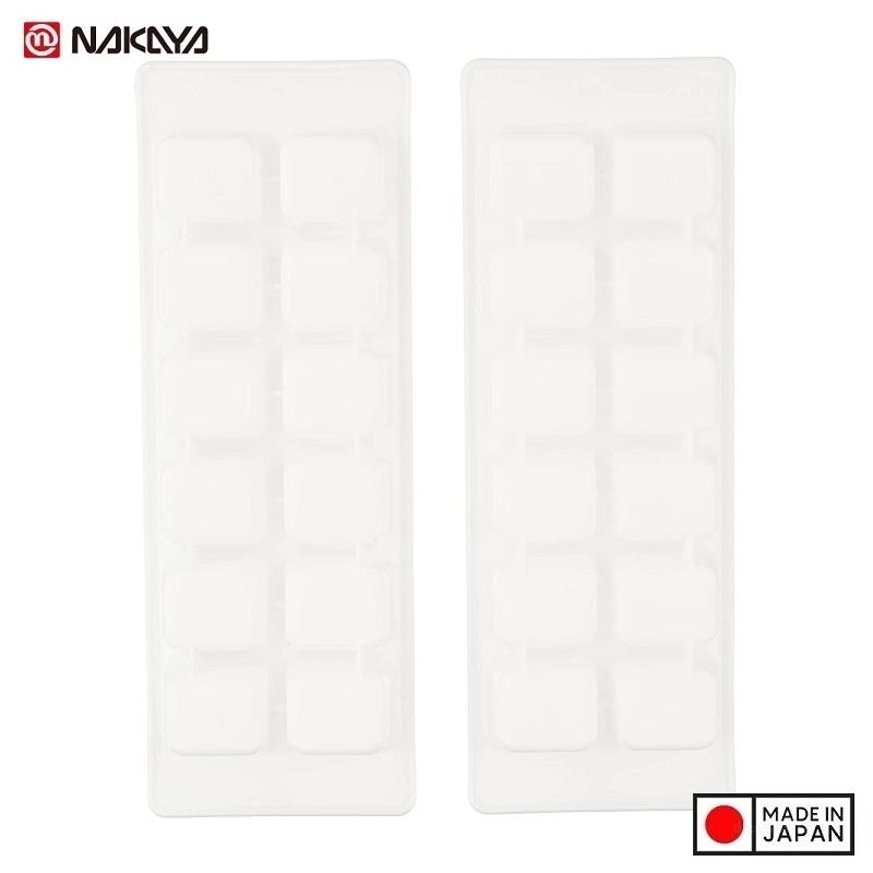 Khay làm đá viên kháng khuẩn, an toàn Nakaya Ice Tray - Hàng nội địa Nhật Bản |#nhập khẩu chính hãng| |#Made in Japan| |#K280|#K281|#K298|