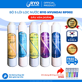 Lõi Lọc Nước RYO Hyundai RP902 Đầu Dạng Xoắn/Vặn - Nhập Khẩu Hàn Quốc, Hàng Chính Hãng - Sediment PCB Pre-carbon Post-carbon FTO UF Membrane...