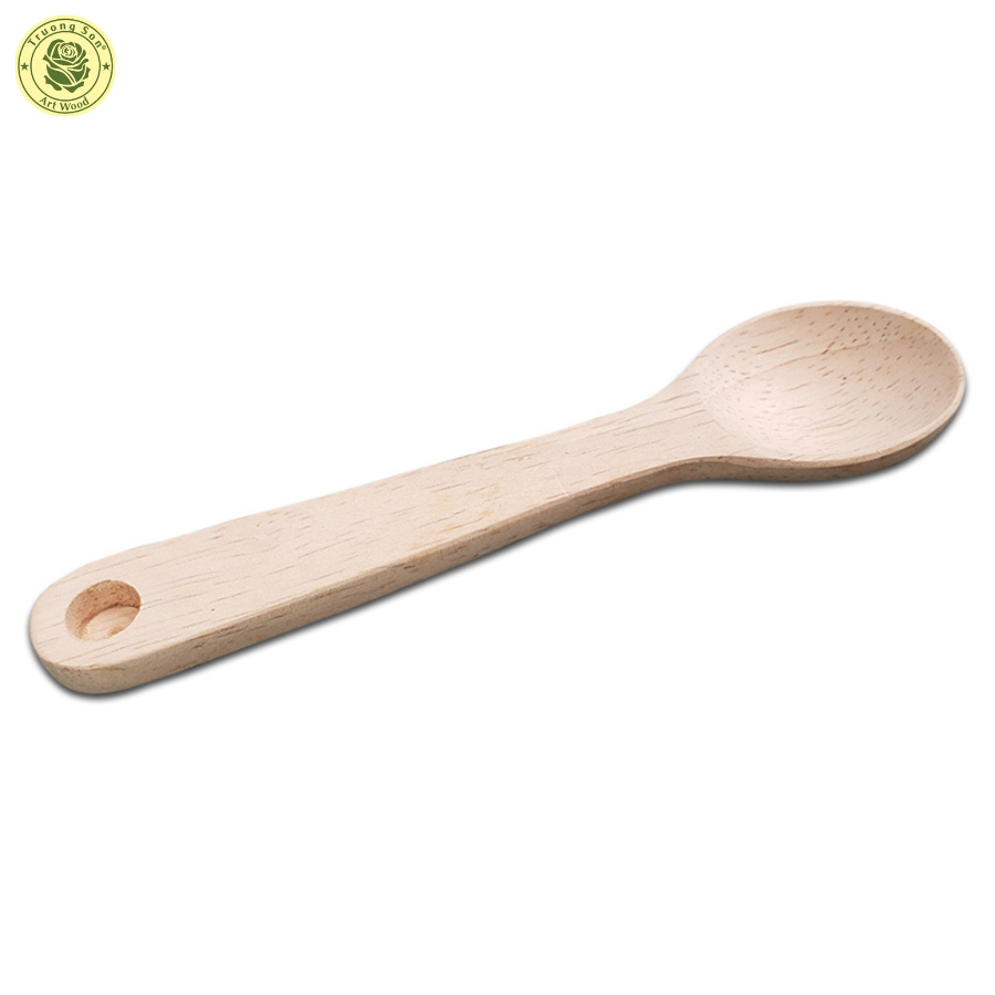 Muỗng Gỗ Cao Cấp - Muỗng Gia Vị - Đồ Dùng Nhà Bếp Bằng Gỗ Chất Lượng Cao (05 Cái / 01 Hộp)