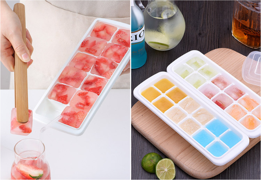 Khay làm đá viên kháng khuẩn, an toàn Nakaya Ice Tray - Hàng nội địa Nhật Bản |#nhập khẩu chính hãng| |#Made in Japan| |#K280|#K281|#K298|