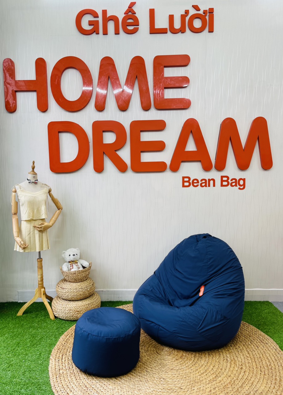 Ghế Lười I-Relax Xanh Đen Home Dream