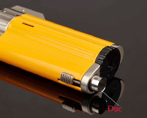 Vỏ Hột Quẹt Bật Lửa Khò 3 Tia COB 54 Thiết Kế Độc Lạ Lửa Khò Mạnh Mẽ - Dùng Gas Cao Cấp