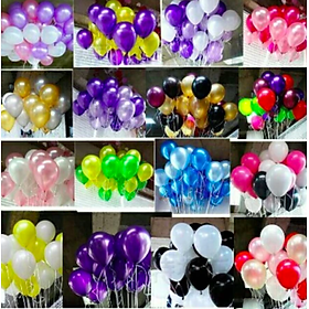 Bóng Nhũ 50 quả Hàng Đẹp 9" (Loại 1)