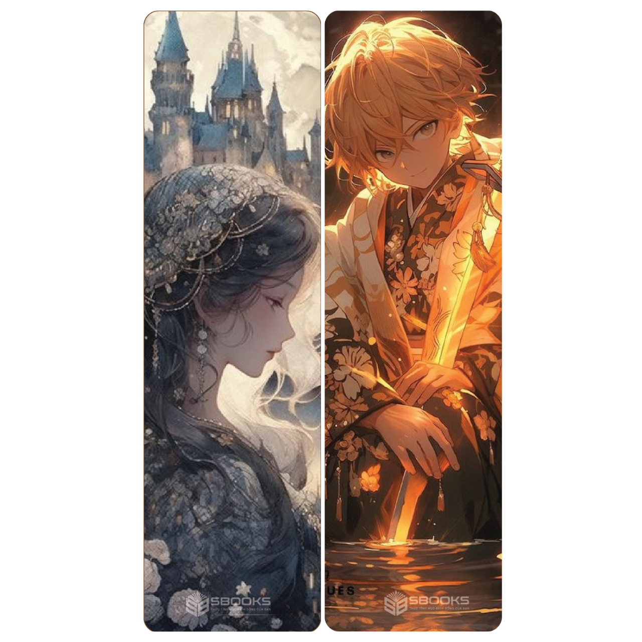 10 Cái Bookmark Kẹp Sách, Dấu Trang Hoạ Tiết Anime - SBOOKS