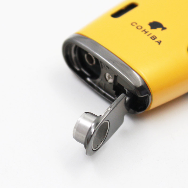 Vỏ Hột Quẹt Bật Lửa Khò 2 Tia H015 Thiết Kế Đẹp Độc Lạ Lửa Khò Mạnh Mẽ - Dùng Gas Cao Cấp