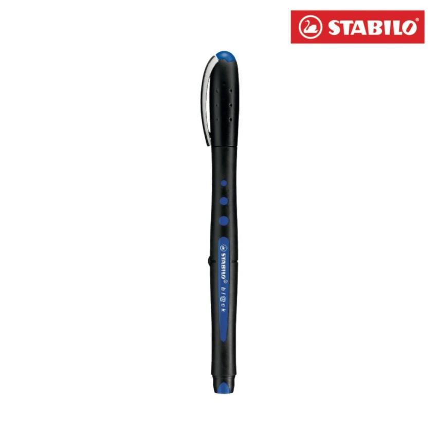 Bút ký STABILO bl@ck M 1.0mm BLKM (Xanh biển, Đen, Đỏ, Xanh lá, Tím, Xanh nhạt) - Xanh biển