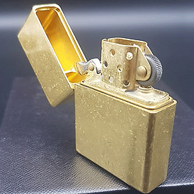 Vỏ Hột Quẹt Bật Lửa Xăng Đá Zorro Z27010 Thiết Kế Sang Trọng Độc Đáo - Dùng Xăng Bấc Đá Cao Cấp