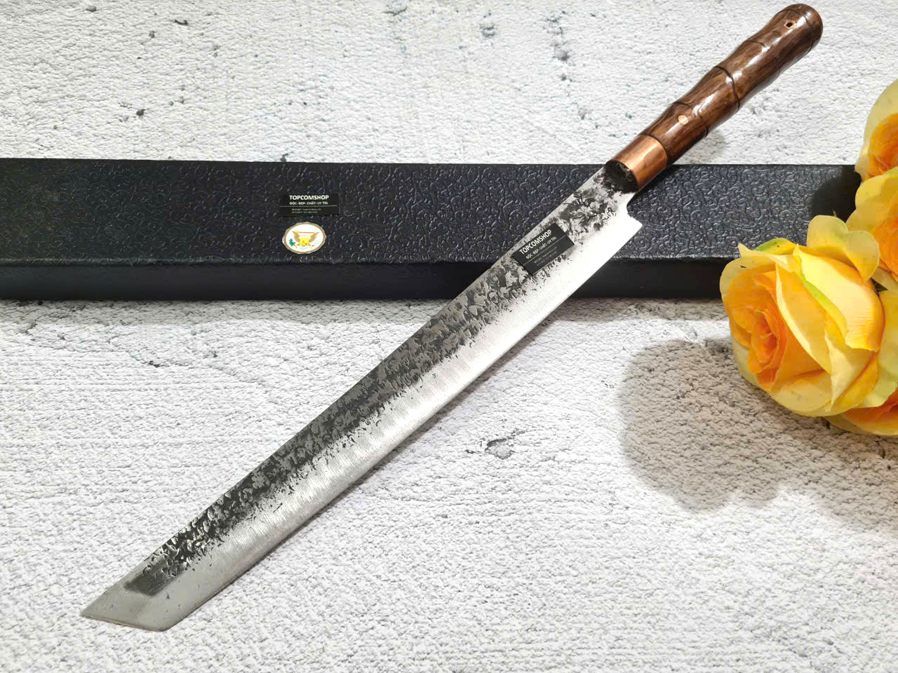 DAO BẾP PHÚC SEN - DAO BẾP SASHIMI MUĨ VÁT MÃ N53