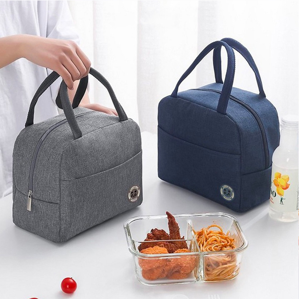 Túi xách giữ nhiệt nóng , lạnh cao cấp , đựng hộp cơm trưa văn phòng chống thấm , chống sốc có quai xách chắc chắn ,phong cách hàn quốc trẻ trung năng động