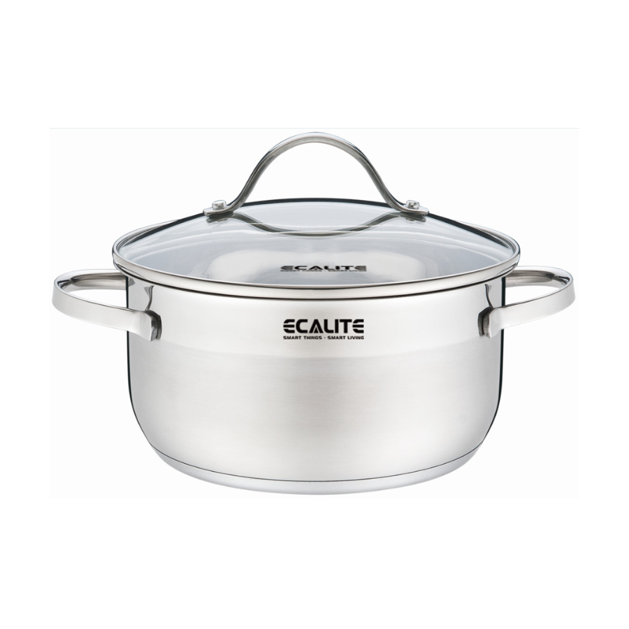 Bộ nồi inox 3 đáy E-Series Ecalite RW-3006SS - Hàng chính hãng