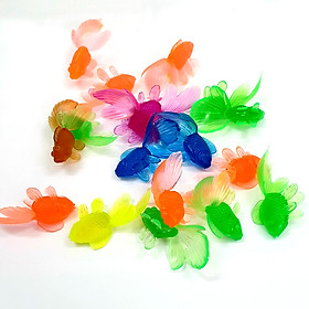 Bộ 144 Mô Hình Nhân Vật Cá Vàng Trang Trí