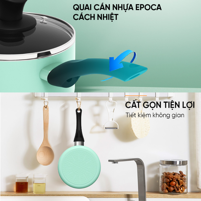 Quánh chống dính đáy từ Sunhouse SHG-MP16M